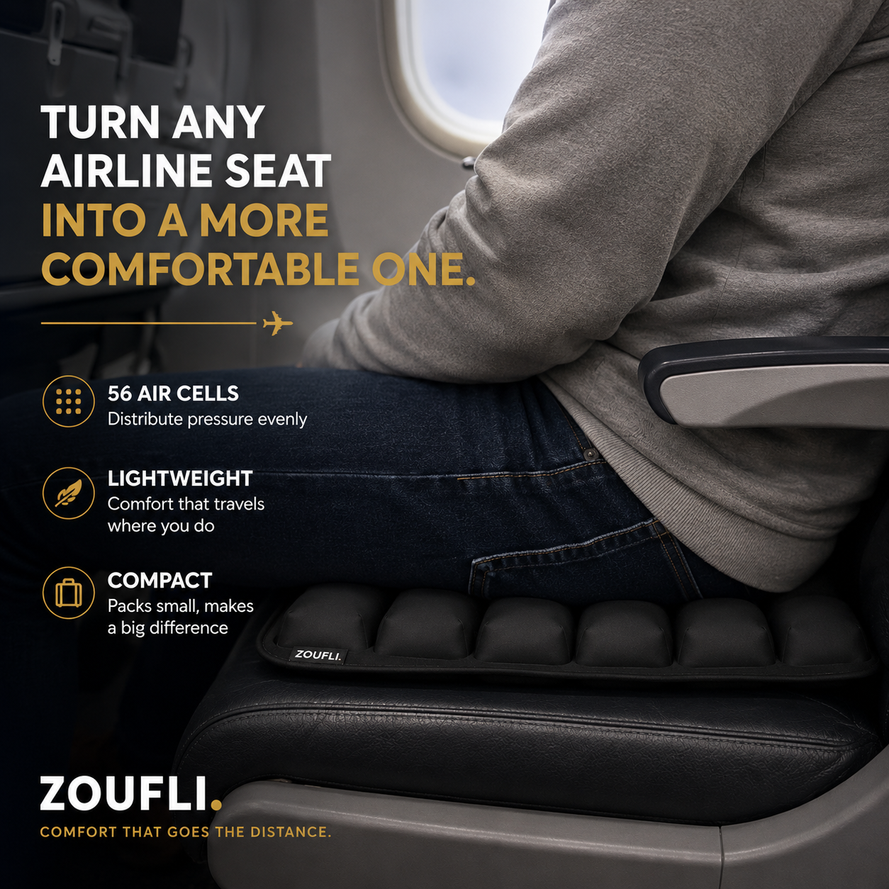 Zoufli Travel Comfort Cushion
